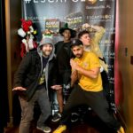 Thomas Sanders Instagram - It’s been a month of weddings, escape rooms, and silly videos 🌸