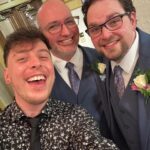 Thomas Sanders Instagram - It’s been a month of weddings, escape rooms, and silly videos 🌸