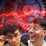 Thomas Sanders Instagram – NEW VIDEO: “The Teacher’s Pet is Hephaestus | My Roommate is Hades Ep. 2 ⚙️” (Link to video up in my bio! ☝️ #greek #greekmythology #hades #hephaestus #homer #hermes #mythology #college #comedy #relatable #science