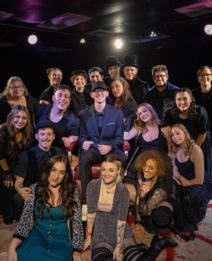 Thomas Sanders Instagram - My 2023 was made by the people that filled it. And I know they’ll make this coming year as well. 💜

Obviously couldn’t fit all of them into this one post (or tag everyone), but you all know who ya are and I adore you.