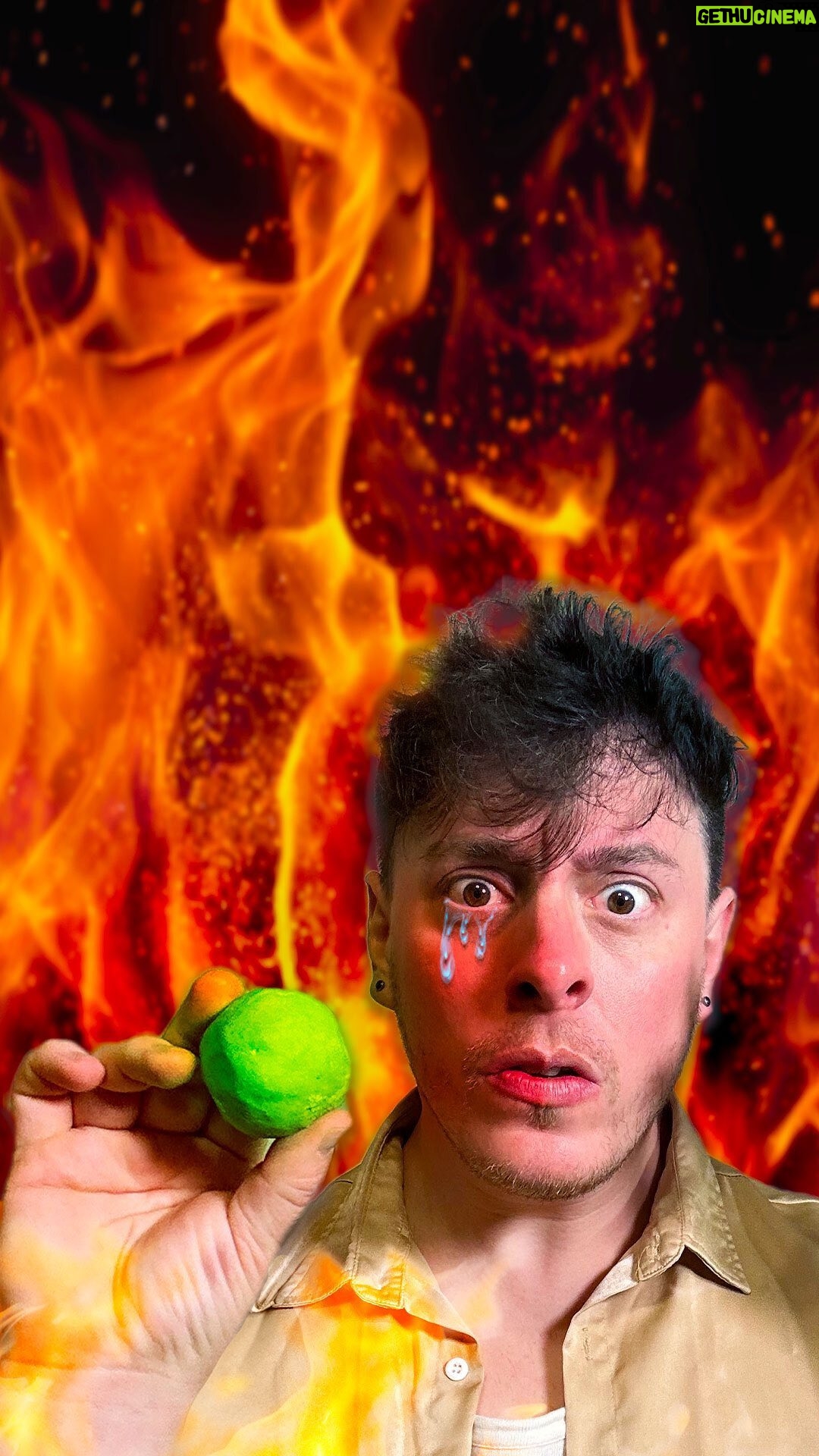 Thomas Sanders Instagram - NEW VIDEO: âI Have to Eat Giant Balls of WASABI... Real or FAKE ANIME: Food/Cooking Edition!â đĽ (Link to full video up in my bio! âď¸) #anime #realorfake #deliciousindungeon #foodwars #wasabi #food #comedy #wasabichallenge #spicy #hotones