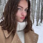 Thylane Blondeau Instagram - 🥶 ☃️🧊🌨️ w @lancaster