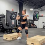 Tia-Clair Toomey Instagram – Throwing around some light weight, taking my new lifters for a spin & loving them!