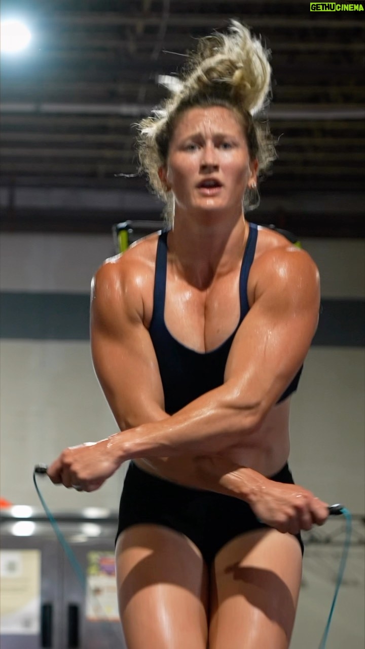 Tia-Clair Toomey - 109.6K Likes - If I’m not sweating, I’m not working hard enough! 😜
Comment below a rule you live by.