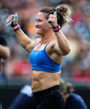 Tia-Clair Toomey Instagram - On Christmas Eve 2022, @tiaclair1 told the world she would not be competing in the 2023 CrossFit Games season — she was pregnant. 

Throughout her pregnancy, Toomey continued to train, modifying workouts along the way. She even made it to the Individual Quarterfinal — for fun. 

On May 9, 2023, Toomey gave birth to her daughter, Willow, and five months later, she was back out on the competition floor at the @rogueinvitational. 

It felt like Toomey never left. 

After taking a season off, the most dominant CrossFit Games athlete of all time started the competition with an event win, and led the women’s division heading into Day 2. For the rest of the weekend, Toomey found herself in a close race with the 2023 Fittest Woman on Earth Laura Horvath. Toomey and Horvath traded first place until the final event — a showdown of champions, where Horvath took the win. 

Toomey finished her first competition back in second place, just 10 points behind first. 

The six-time Fittest Woman on Earth is back. 

Rewatch Toomey in action at roguefitness.com/invitational. Link in bio.

#CrossFit #ryourogue #Sports #Motivation #CrossFitMoms 📸 @flsportsguy, @elleryphotos 
🖊️ @kelley.laxton