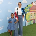 Tia Mowry Instagram - Cairo and I had a blast over the weekend at The Bluey Movie premiere 💙 Parents, I know you agree with me when I say Bluey is just as entertaining for us as it is for them 😂