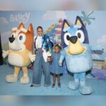 Tia Mowry Instagram - Cairo and I had a blast over the weekend at The Bluey Movie premiere 💙 Parents, I know you agree with me when I say Bluey is just as entertaining for us as it is for them 😂