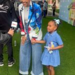 Tia Mowry Instagram - Cairo and I had a blast over the weekend at The Bluey Movie premiere 💙 Parents, I know you agree with me when I say Bluey is just as entertaining for us as it is for them 😂