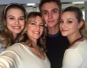 Tiera Skovbye Instagram - What a crazy adventure this show has been. Looking through all the photos, I had forgotten all the crazy journeys Polly has been on! From pregnant teenager banished by her family, to cult member, to gang member, to having a new chance at life, and finally to a famous burlesque dancer. Polly and @thecwriverdale gave my career a start, and gave me so many amazing stories to tell! I am forever grateful to be a part of this iconic show and will forever hold Polly and her many headbands close to my heart. Thank you @writerras for taking a chance on me and giving so much to play with❤️ Love, Polly Cooper
