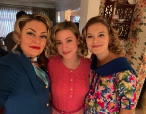 Tiera Skovbye Instagram - What a crazy adventure this show has been. Looking through all the photos, I had forgotten all the crazy journeys Polly has been on! From pregnant teenager banished by her family, to cult member, to gang member, to having a new chance at life, and finally to a famous burlesque dancer. Polly and @thecwriverdale gave my career a start, and gave me so many amazing stories to tell! I am forever grateful to be a part of this iconic show and will forever hold Polly and her many headbands close to my heart. Thank you @writerras for taking a chance on me and giving so much to play with❤️ Love, Polly Cooper