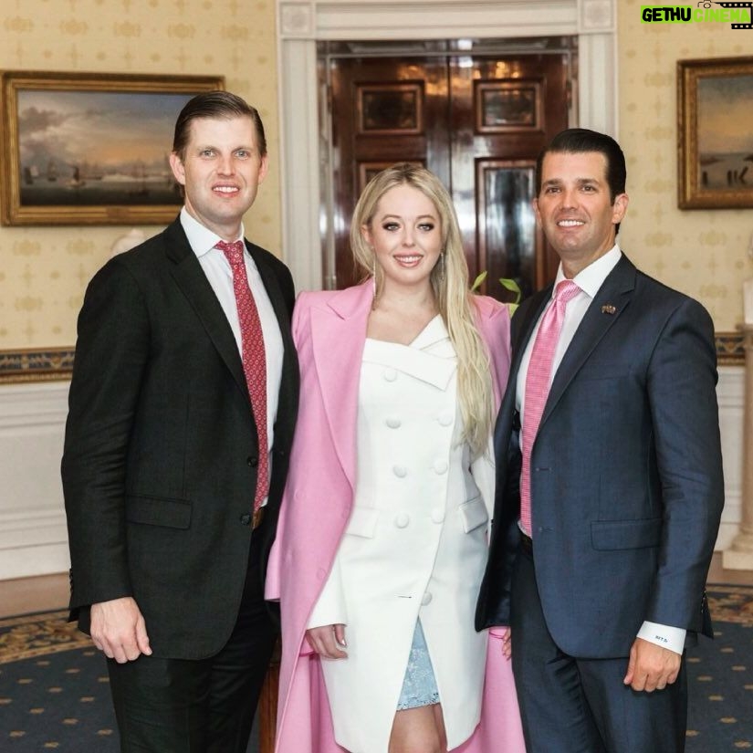 Tiffany Trump Instagram - Happy Father’s Day to my big brothers! I love you both so much! 💙
