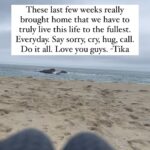 Tika Sumpter Instagram - Live. Love. Call. Cry. Scream. Climb. Keep going. Rest. Travel. Say sorry. Do better. Do it all. Love you.