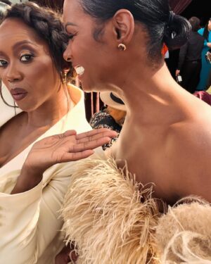 Tika Sumpter Instagram - The camaraderie, the love, the genuine connections, the energy. Women make me want to be better, for myself and for them. @essence #essencebwih2024