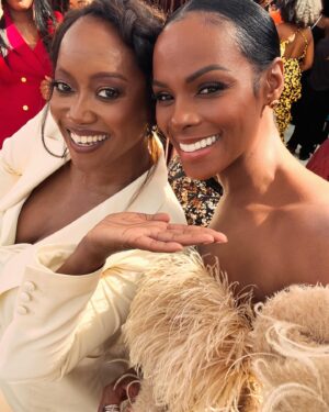 Tika Sumpter Instagram - The camaraderie, the love, the genuine connections, the energy. Women make me want to be better, for myself and for them. @essence #essencebwih2024