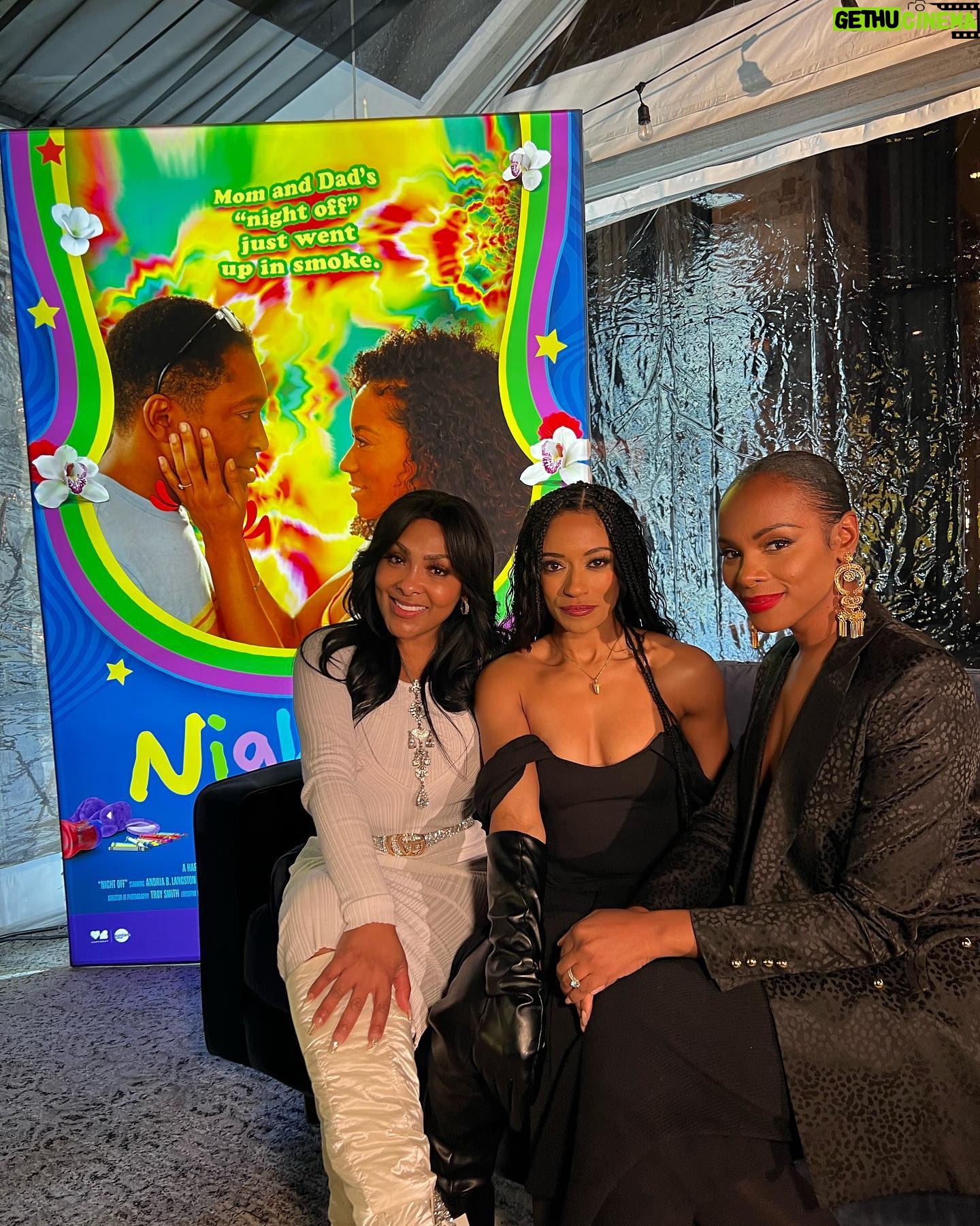 Tika Sumpter Instagram - My leading ladies. I’m so proud of you! Love ya’ll. @actressnicoleporche @themitochandria #Nightoff #director #actor #sundance @hartbeat mu: @kristenebmakeup