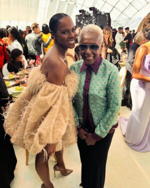 Tika Sumpter Instagram - The camaraderie, the love, the genuine connections, the energy. Women make me want to be better, for myself and for them. @essence #essencebwih2024