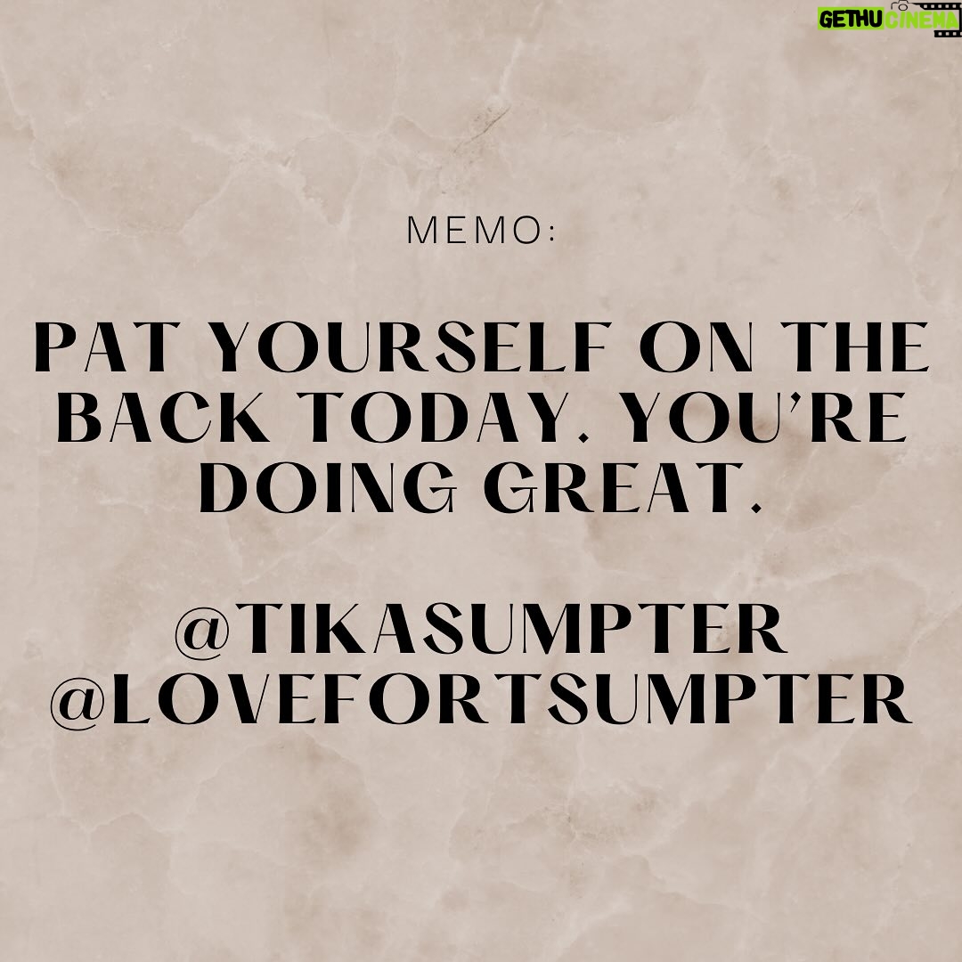 Tika Sumpter Instagram - Clapping for ya.