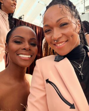 Tika Sumpter Instagram - The camaraderie, the love, the genuine connections, the energy. Women make me want to be better, for myself and for them. @essence #essencebwih2024