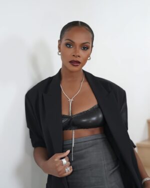 Tika Sumpter Instagram - Outside? We going outside? 
Legs: Say less.

Stylist: @bryonjavar 
Hair   Photos: @sosheargenius 
Makeup: @meccadickerson 
#theunderdoggs #press @amazonprime Jan 26th