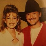 Tim McGraw Instagram - This is the very first picture ever taken of us, the very first time we ever met back in spring of 1994.  This was backstage of the "New Faces" show at the Country Radio Seminar......I fell for you in an instant!  Today is our 27th wedding anniversary and I fall for you everyday, every time you walk into the room, every time I see you in our 3 beautiful daughter's smiles. I just keep falling and always will.  Happy anniversary my love! @faithhill