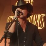Tim McGraw Instagram - One of those songs that gets everybody up and moving…. Loved getting to play this one live with the band in NY! Check out the new version of “Real Good Man” out now, and get ready to bring the energy on tour ✊🏼