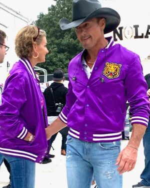 Tim McGraw Instagram - Pre-show before the National Championship in Nola 2020…Geaux Tigers!! Who you got tonight?

#nationalchampionship #cfbplayoff