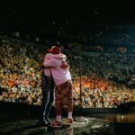 Tim McGraw Instagram - Gonna replay this moment over and over again…. Thanx @nelly for the big surprise in STL last night!!