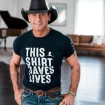 Tim McGraw Instagram - I’ve always been a big fan of the work being done at @stjude, and am proud to wear #ThisShirtSavesLives again this year.  Join me in supporting kids fighting cancer and get your shirt at MusicGives.org #MusicGives