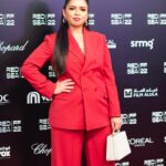 Tima Shomali Instagram - Alkhalkat Premiere at #RedSeaFilmFestival #jeddah catch it @netflixmena soon Thank you for the lovely Saudi ladies for makeup @shymaa_makeup and hair @marwa_1903