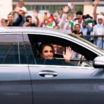 Tima Shomali Instagram - مظاهر مبهجة بتفرح القلب بالفعل عرس وطني بامتياز دامت الأفراح عامرة في بلدنا وأمنيات السعادة لولي العهد الأمير الحسين والأميرة رجوة والله يحفظ الأردن وشعبة في ظل القيادة الهاشمية الحكيمة #نفرح_بالحسين #الاردن #Jordan