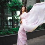 Tina Datta Instagram – Under the sun’s spell, pink saree tales unfold .. Amidst the gentle rays of sunlight, the soft folds of my saree weave tales of warmth and elegance, painting a picture of serene radiance ✨
.
Happy Akshaytritiya 💕💕
.
#SaariLover #SaariGirlForever