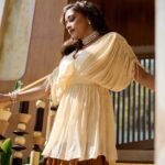Tina Datta Instagram - Not perfect but embracing the imperfections with gratitude to make the most of every moment, every day! . . #sunkissed #summer #lookbook #TinaKaStyle #tinadatta