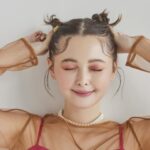 Tina Tamashiro Instagram - @beamssalon_official 撮影もかわいくて巻き巻きでとっても楽しかった♡ 特別なお呼ばれの日のスタイリング、ぜひ🤝🏻 #beamssalon #beamssalon_make #玉城ティナ_beamssalon #ビームスサロン #PR