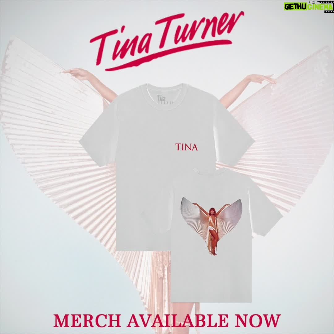 Tina Turner Instagram - New Merch available now! Link in bio. #merch #tinaturner #BrandNew