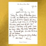 Tina Turner Instagram - Erwin and I have been together for over 30 years and he still writes me love letters – isn’t that romantic? This letter is part of my big Birthday Book, because Erwin and I wanted to share our love with you. I am so lucky to have him by my side. I’m curious – what makes you happy? Discover more special inserts like this in the new “That’s my Life – The Tina Turner Birthday Collectible” (link in bio). #thatsmylife #tinacollectible #tina80years #tinaturnerrocks Photo: Charlie Gates @gatescharlie