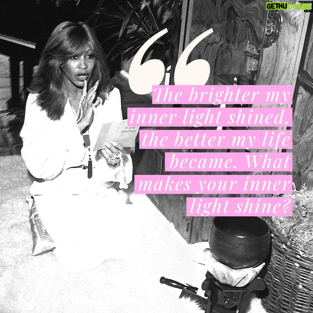 Tina Turner Instagram - Love and respect yourself, live a life you can love, use every day and take good care of yourself and your body. These steps can help you to bring your inner light to shine. Today, my book “Happiness Becomes You” is released in UK and USA 🎉 Let me tell you the story of how Buddhism guided my journey to happiness: https://bit.ly/HappinessBecomesYou @atriabooks @harpercollins #happinessbecomesyou #happiness