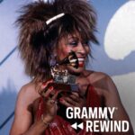 Tina Turner Instagram - #GRAMMYRewind ⏪ Revisit the moment #TinaTurner won a golden gramophone for Best Pop Vocal Performance, Female — an opportunity she had been waiting for “for such a long time.” #GRAMMYs