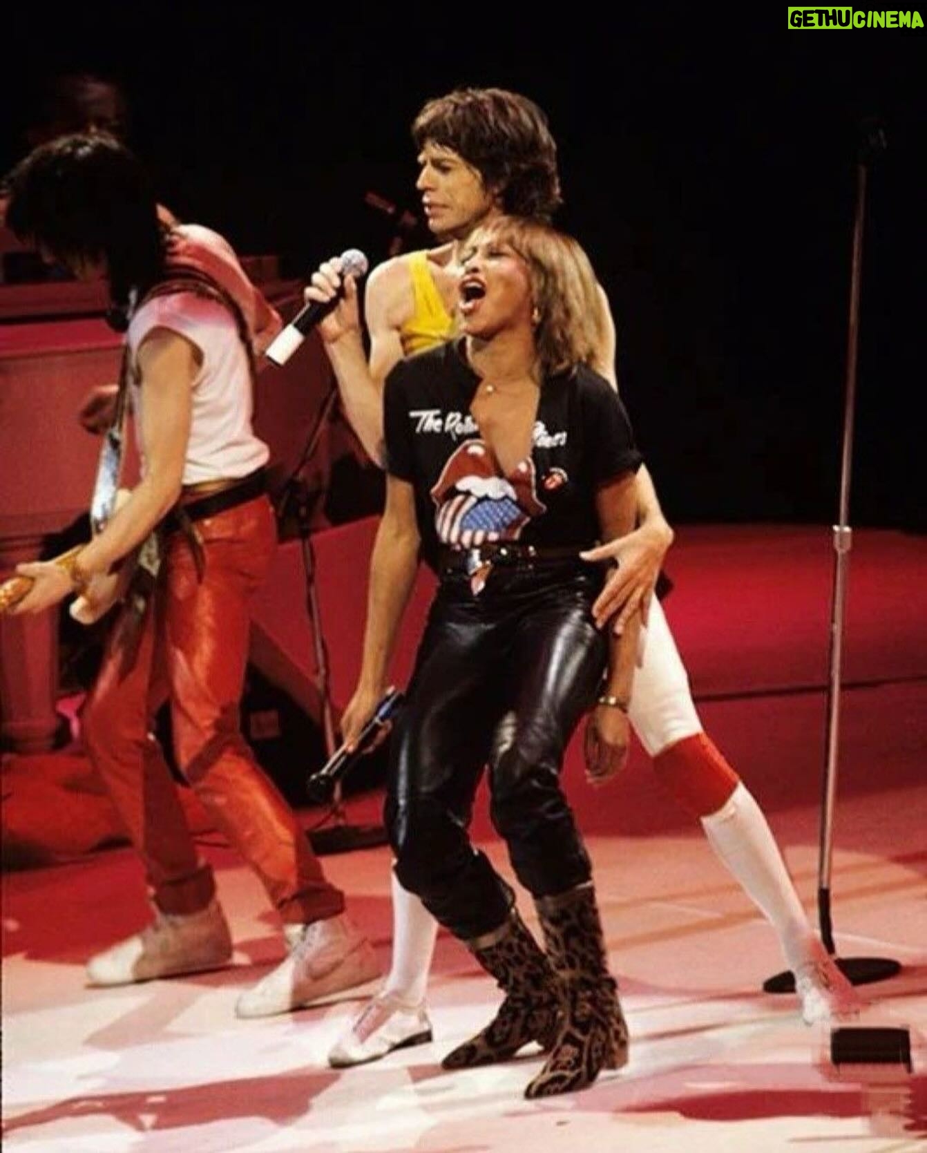Tina Turner Instagram - In the Eighties, there were no women who sang and danced like Tina, women who could be sexy without making it sexual. And how many women can hold up their end of the stage with Mick Jagger? The first time they met was in 1966, when Ike and Tina played the Royal Albert Hall with the Stones - a terrifying experience, given that the place was packed with 5,000 of their fans. Later, Mick showed up at the dressing room Tina shared with their dancers and said in his unmistakable voice: ‘I like how you girls dance.’ Tina had seen him strutting on stage with his tambourine and thought he looked a little awkward. So she pulled him in and taught him how to do the Pony, her signature prancing footwork. Mick and Tina developed a wonderful friendship over the years.