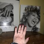 Tina Turner Instagram - Happy Valentine’s Day! 💕On this day of love, I wanted to share a wonderful story: Amber from the USA had the fabulous idea to wear "My Ring" as her wedding band. I am honored that you will wear the ring on such a uniquely special occasion, dear Amber! This is Amber's story: “When I heard about the story behind Tina’s ring, it was like magic! The ring is so symbolic to me: Tina has been a huge influence on my life – her being so honest and open about her story has changed mine for the better. I grew up moving from foster home to foster home, very unhappy and alone. But I always held on to what I knew about Tina: About all the suffering she went through and how she just kept going! It gives me a calm, like I can finally breathe. I always try to ask myself: What would Tina do? For me, the ring pulls it all together. To learn how it was symbolic to her was immediate happiness and I knew it would be perfect for my wedding day.” Amber, I am proud of you, of how you fought for your happiness. I wish you all the best and a beautiful, long and happy marriage!