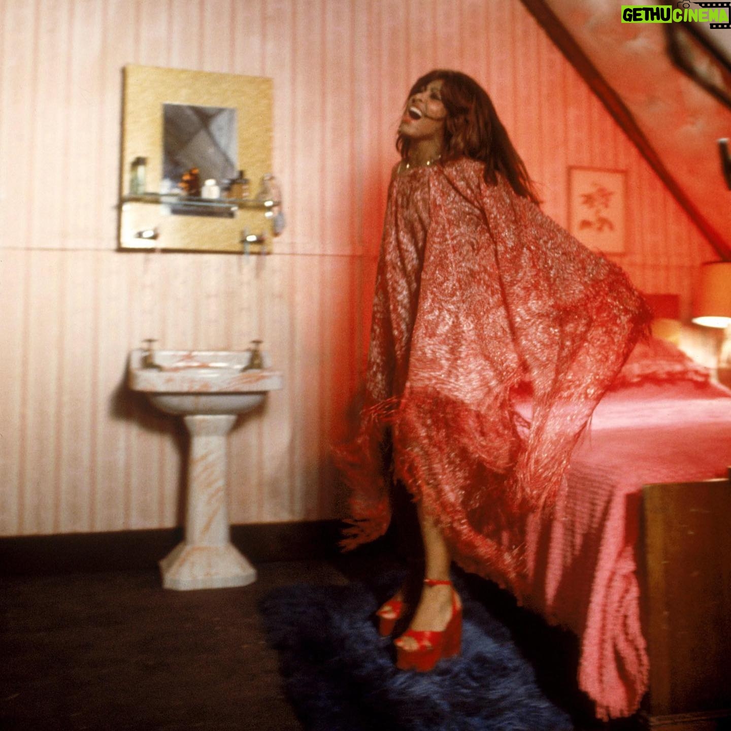 Tina Turner Instagram - Queen of Rock ‘n’ Roll: The Decades - 70s 🎤Over the next few weeks, we’ll be chronicling Tina’s remarkable solo career through each decade. Step back in time with us to the electrifying world of the 1970s! In 1975, Tina made her first film appearance in the almost-impossible-to-define-rock ‘n’ roll-drama ‘Tommy’, playing the audacious and erratic ‘Acid Queen’. Tina paid homage to her surreal role in the film by giving her second studio album its namesake. After the film wrapped, Tina learnt that David Bowie (one of her later collaborators) was also considered for the role! Outside exploring the world of film, Tina began experimenting with her sound. Whilst she did not fully embrace the disco craze sweeping the era, a few disco-inspired tracks made it into her 1978 album ‘Rough’, including the funk heavy ‘Viva La Money’. As well as continuing to conquer the stage, Tina also graced more and more television screens in the late 1970s. Her performances during this era reflected her newfound control over her stage persona and evolving musical prowess.
