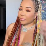 Tiny Harris Instagram – Back wit my boi @yoboitay getting ready for these Vegas streets. S/o to @adorningimpact for getting this head together! #LoversNFriends #WTFYGD