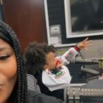 Tiny Harris Instagram – I just love how profesional these girls handled press day Support @therealvanvan_  new single “Be You” featuring my mini me @heiressdharris Stream it/download. Thank you to @morninghustleshow  @mystreetz945atl & everyone else who is supporting our young artist 
#beyou #heiressharris #vanvan #albumcomingjuly5th