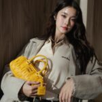 Tipnaree Weerawatnodom Instagram - @MiuMiu 💛✨ #MiuMiu #MiuArcadie