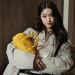 Tipnaree Weerawatnodom Instagram - @MiuMiu 💛✨ #MiuMiu #MiuArcadie