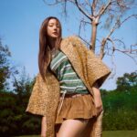 Tipnaree Weerawatnodom Instagram - 🍃🐝Miu Miu Spring/Summer 2024🌷🌤️ #BAZAARThailand #MiuMiu #MiuMiuSS24