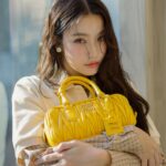 Tipnaree Weerawatnodom Instagram - @MiuMiu 💛✨ #MiuMiu #MiuArcadie