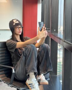 Tipnaree Weerawatnodom Instagram - Fightinggggggg 🤓✌🏻 #SAMSUNGGALAXYS24ULTRA