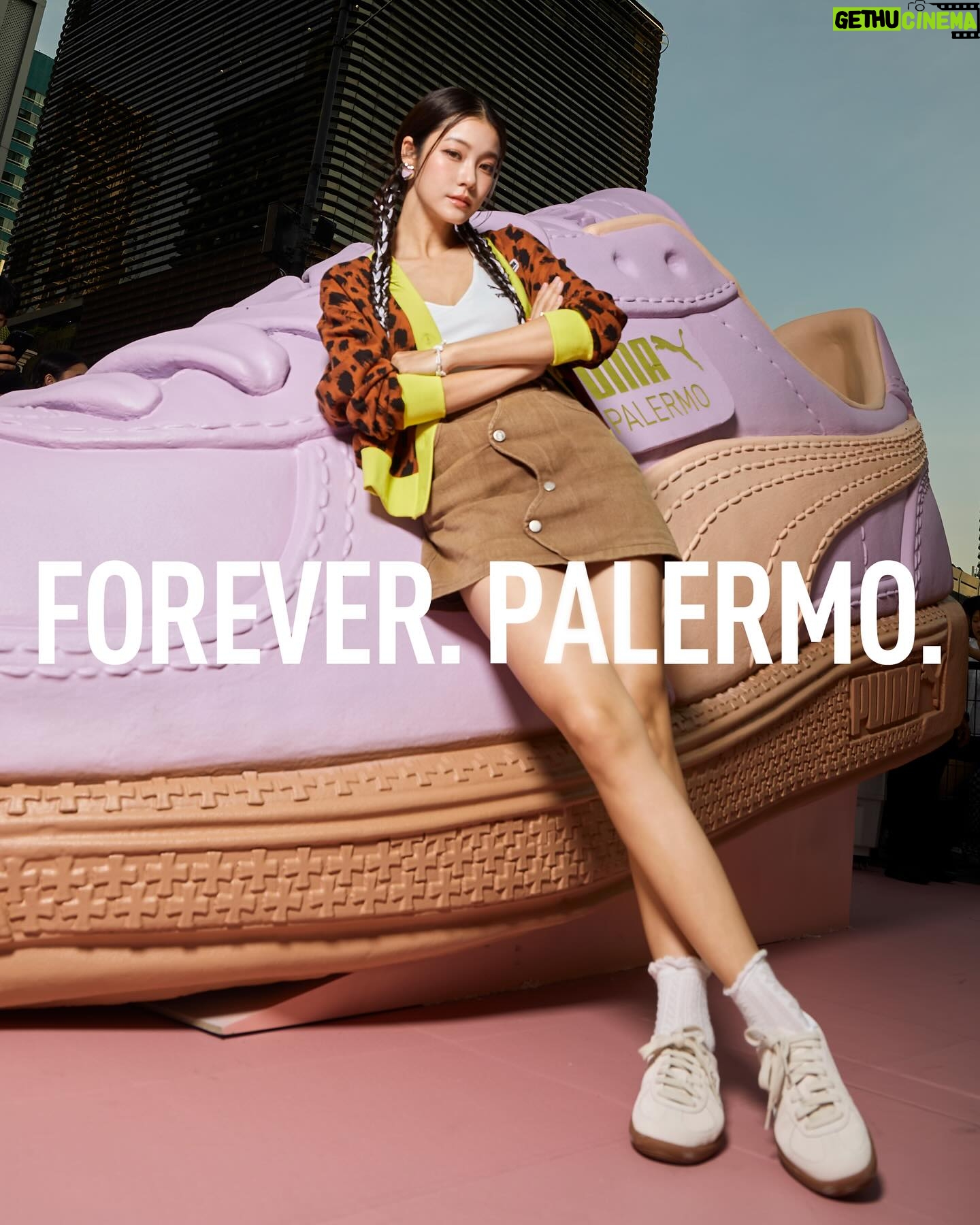 Tipnaree Weerawatnodom Instagram - Coooool step 👟 @PUMATHAILAND #PUMATH #TEAMPALERMO #PUMAPALERMO