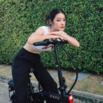 Tipnaree Weerawatnodom Instagram - ꙳ ⋆ ⸝⸝ εїз 🚲˚ꕀ .* ˚◞✿ . . @monowheel.bike #monowheelth #DYU