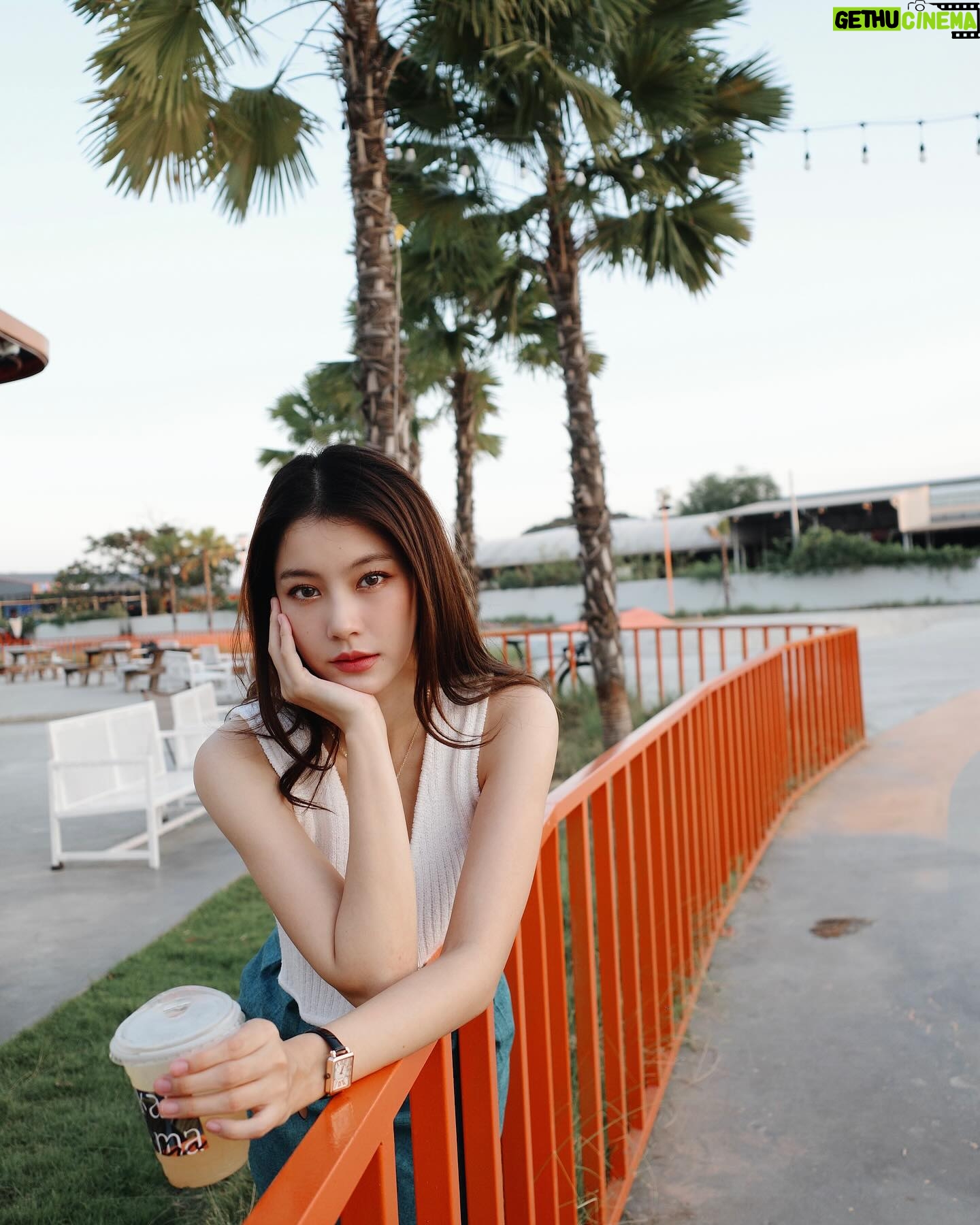 Tipnaree Weerawatnodom Instagram - Yuzu soda pleaseee 🍊🥺